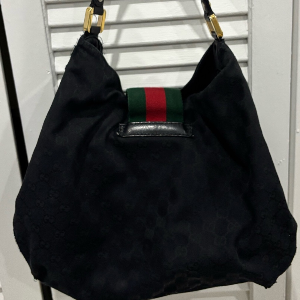 ๐ GUCCI ๐ฎ๐น Monogram GG Hobo - Picture 11 of 12